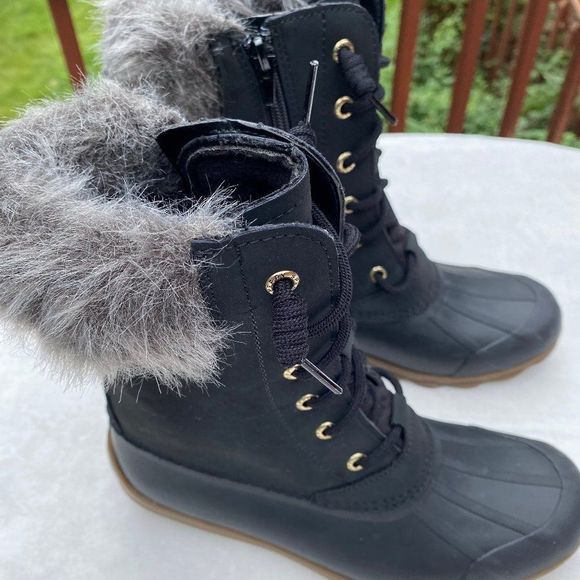 SPERRY Women 86762 Mid-Tall Syren Duck Boots  - NEW NWOB - Picture 5 of 10